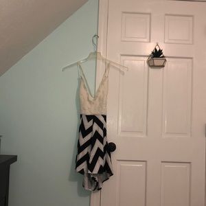 Chevron romper